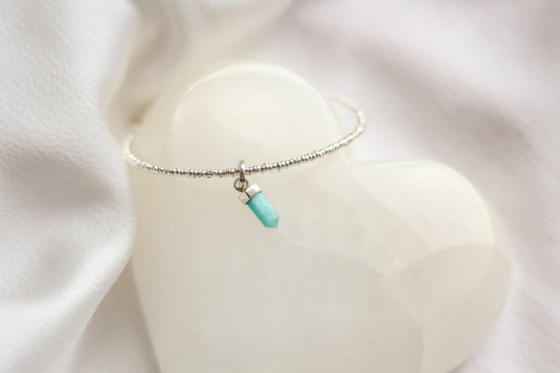 Pulsera Chakira Amazonita