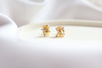 Aretes Citrino Raw