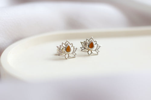 Aretes Flor de Loto