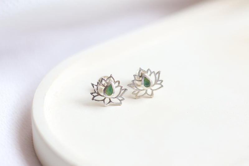 Aretes Flor de Loto