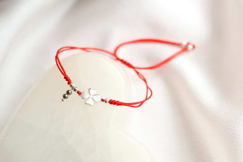 Pulsera Trebol Pirita