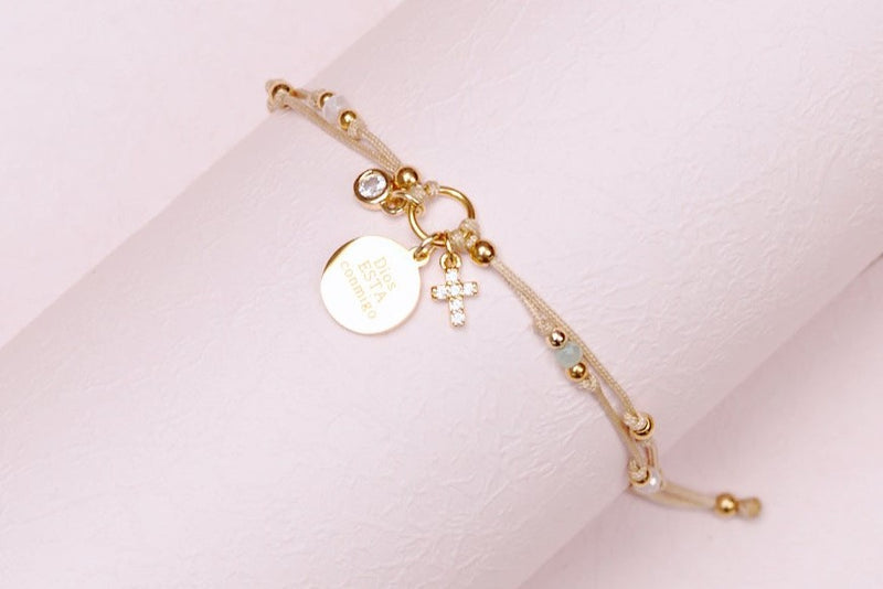 Pulsera Dios está conmigo