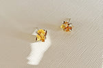 Aretes Citrino Raw