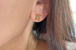 Aretes Citrino Raw
