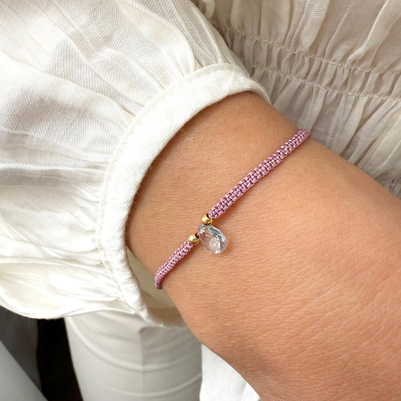Pulsera Topacio sky blue