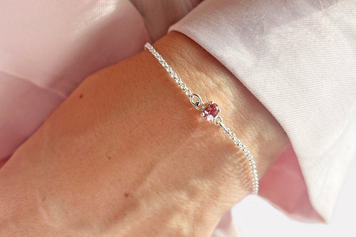 Pulsera Amor cristalino
